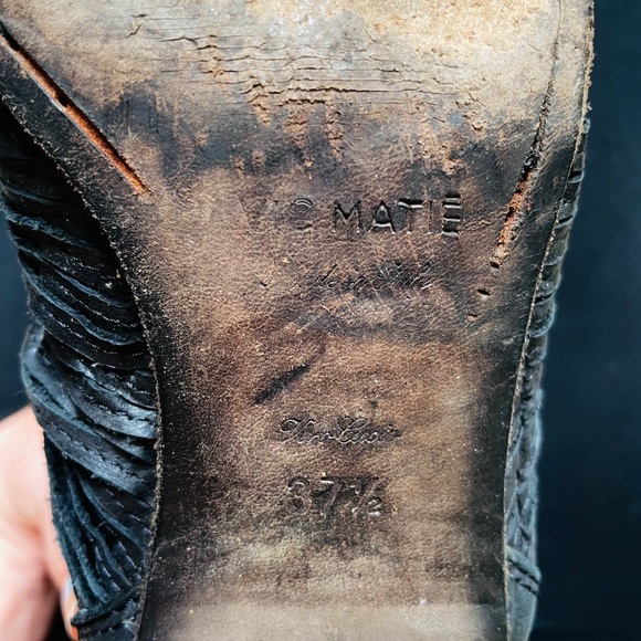 Vic Matiē boots | Black | Sz 7.5 - Picture 3 of 4